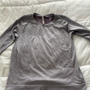 Lululemon purple long sleeve shirt